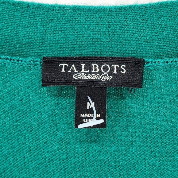 Talbots Women's Short Sleeve Cardigan Sweater - M - Picture 3 of 5